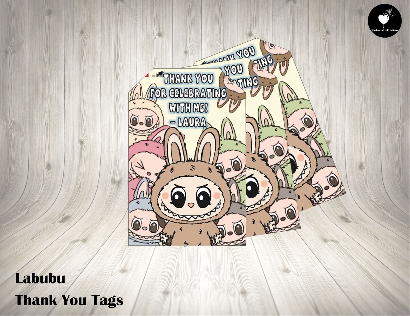 Labubu Thank You Tags 1 Labubu Thank You Tags