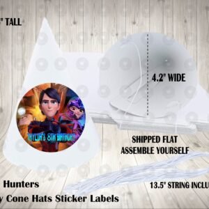 Troll Hunters Personalized Cone Hats