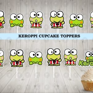 Keroppi Cupcake Toppers