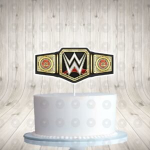 WWE Belt Cake Topper